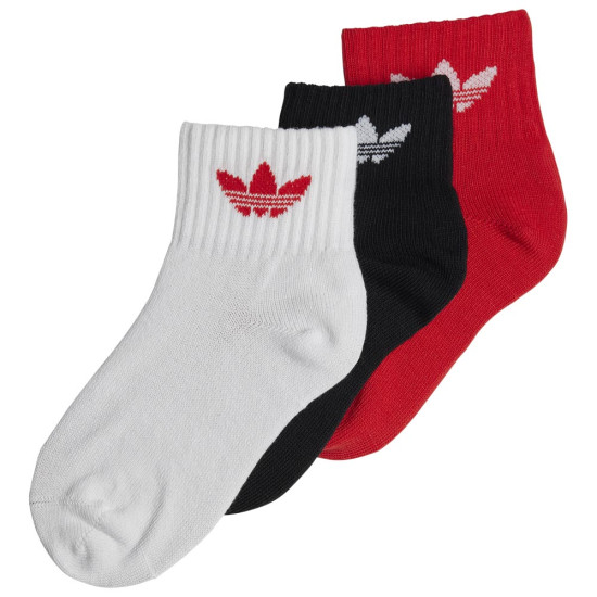 Adidas Παιδικές κάλτσες Kids Ankle Socks 3 pairs